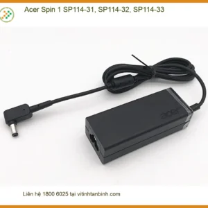 Sạc Laptop Acer Spin 1 - Linh Kiện Sẵn Hàng Tại Chỗ - Giá Tốt Tân Bình