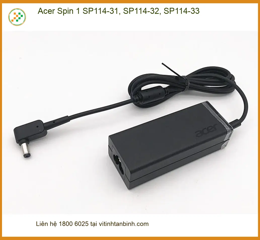 Sạc Laptop Acer Spin 1 - Thay Nhanh Tại Chỗ - Giá Tốt Tân Bình