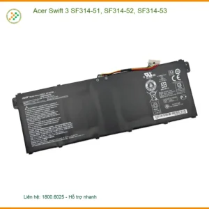 Pin Laptop Acer Swift 3 SF314-51, SF314-52 - Linh Kiện Sẵn Hàng Tại Cửa Hàng, Giá Rẻ TPHCM
