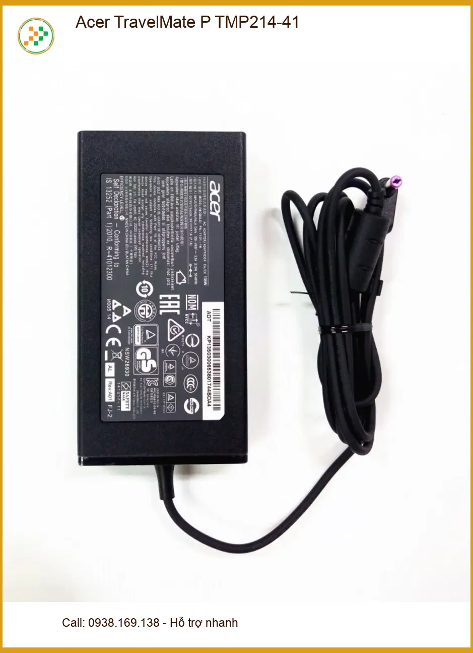 Sạc Laptop ACER Acer TravelMate P TMP214-41 - Cửa Hàng Thay Sạc Giá Rẻ