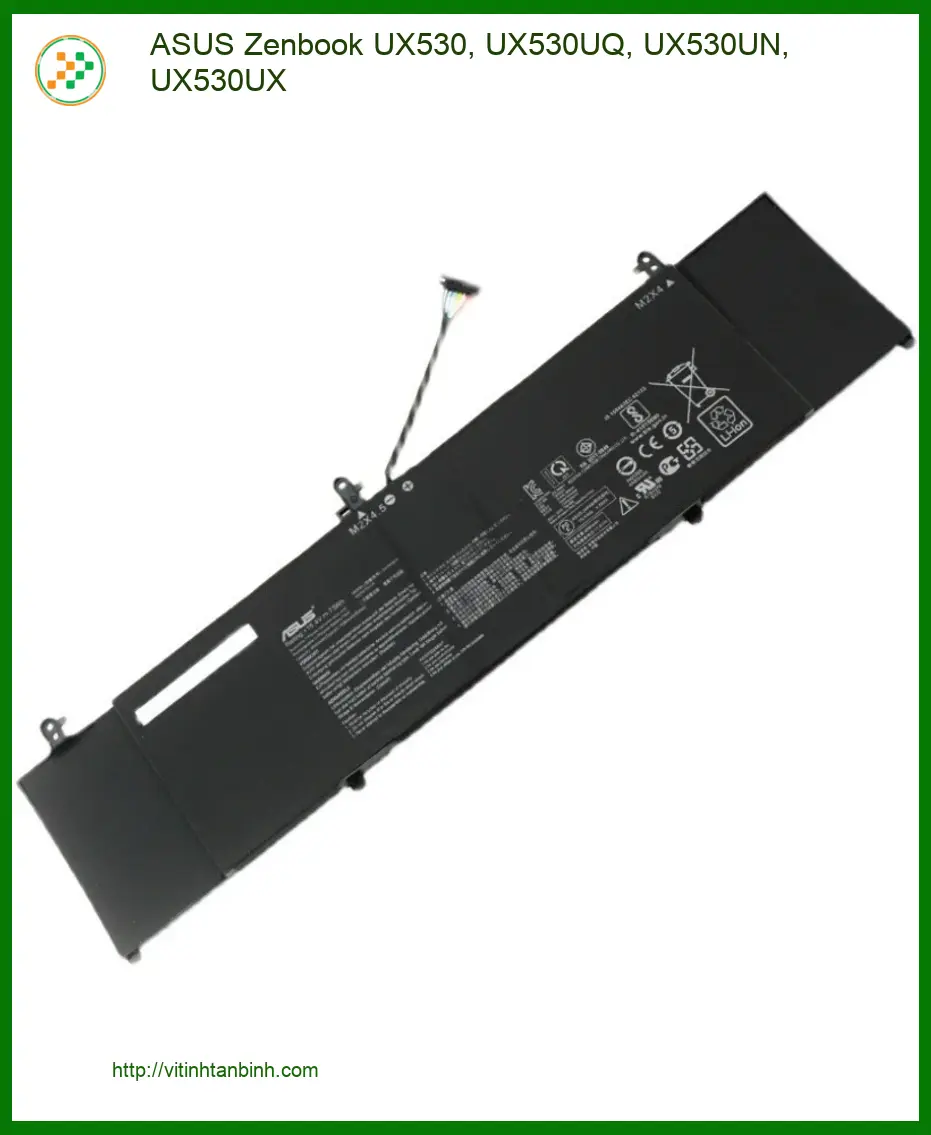 Pin Laptop ASUS Zenbook UX530 series - Thay Nhanh Tại Cửa Hàng Tân Bình