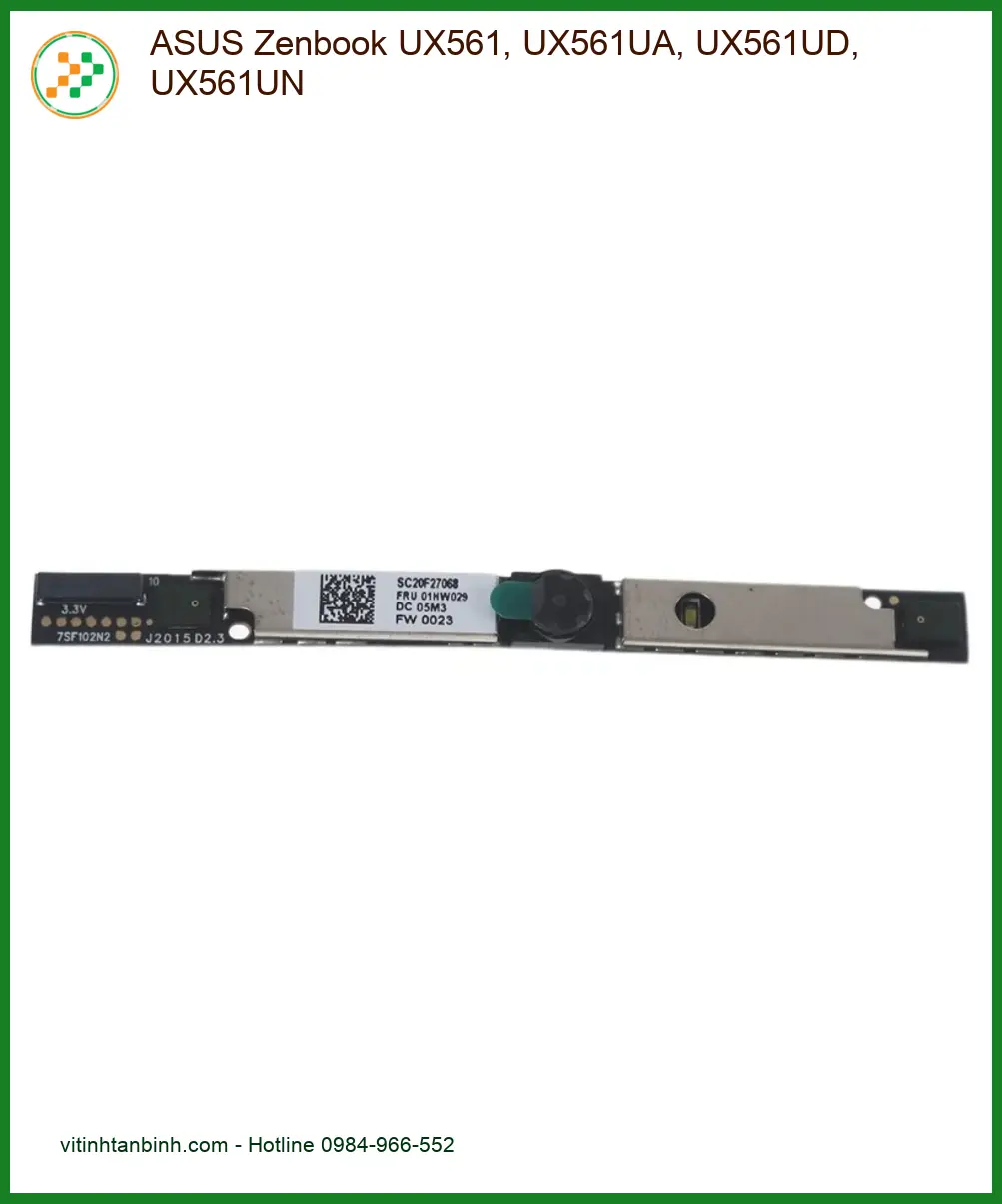 Webcam Laptop ASUS Zenbook UX561 - Thay & Lắp Nhanh Gọn Tại Shop