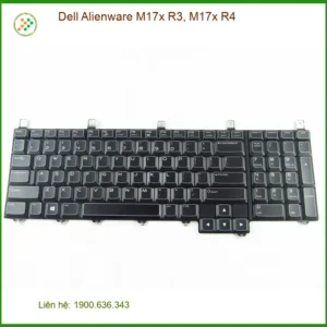 Bàn phím Laptop Dell Alienware M17x R3 R4 - Linh Kiện Sẵn Hàng Lấy Liền Tại Cửa Hàng