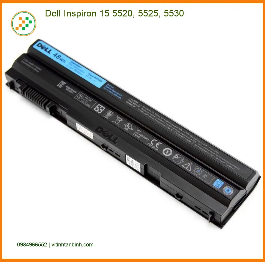 Pin Laptop DELL Inspiron 15 5520, 5525, 5530 - Thay Lấy Ngay Giá Rẻ TPHCM