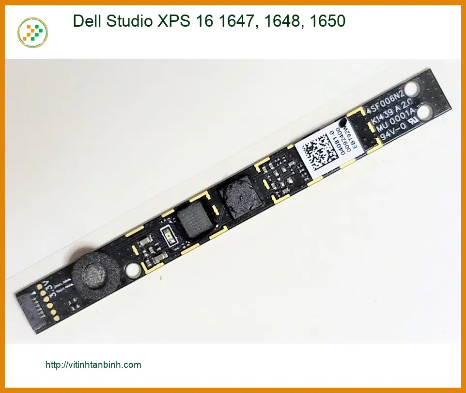 Webcam Laptop DELL Studio XPS 16 - Thay mới, Nhanh chóng, Gần đây