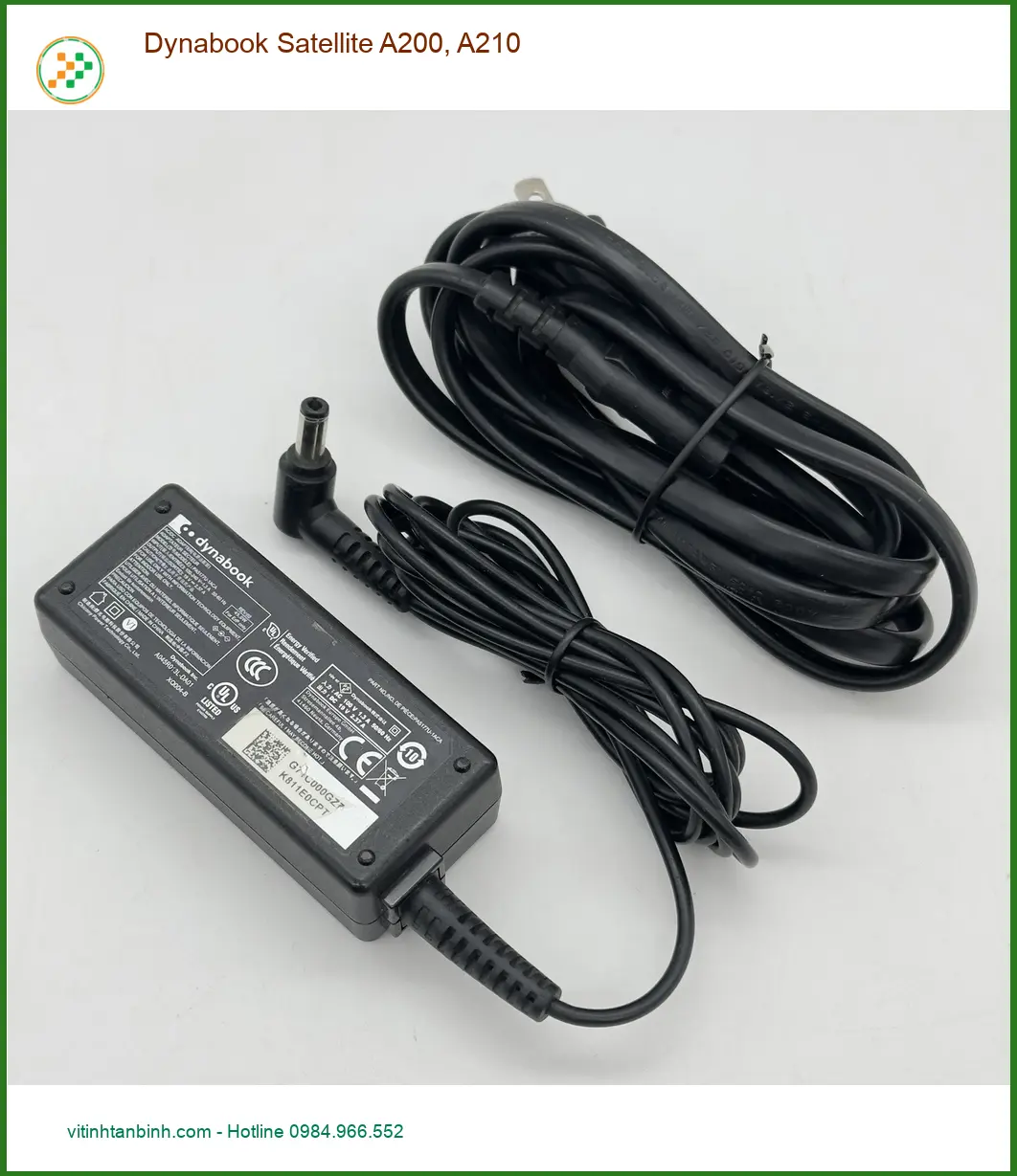 Sạc Laptop Dynabook A200, A210 - Thay Nhanh, Giá Tốt, Gần Nhất