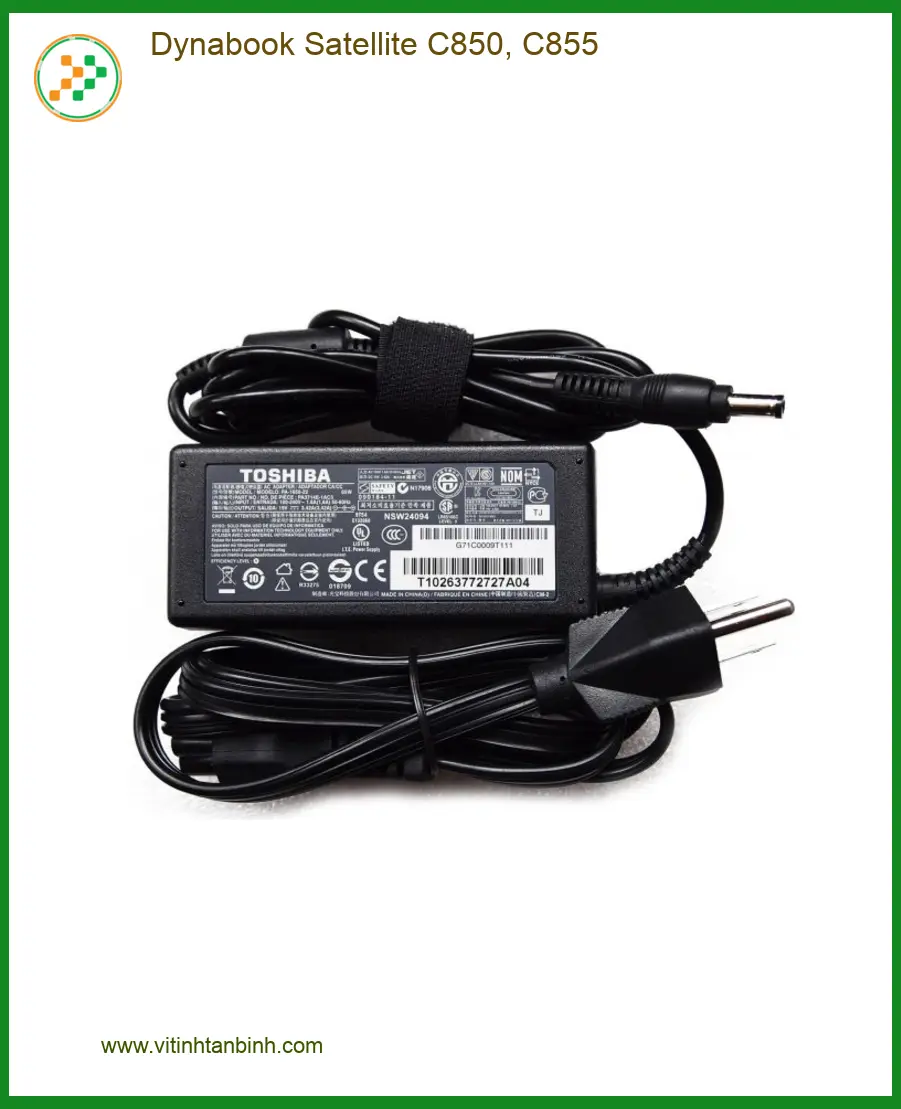 Sạc Laptop Dynabook Satellite C850, C855 - Giá Rẻ Lấy Ngay Tại TPHCM