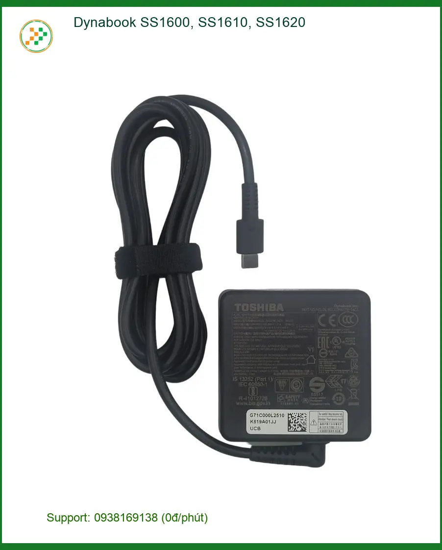 Sạc Laptop Dynabook SS1600 SS1610 SS1620 - Cửa Hàng Gần Nhất TPHCM | Xem Trên Google Maps