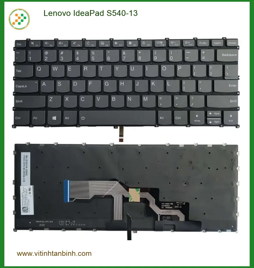 Bàn phím Laptop Lenovo S540-13 - Thay Liền Lấy Ngay Giá Rẻ