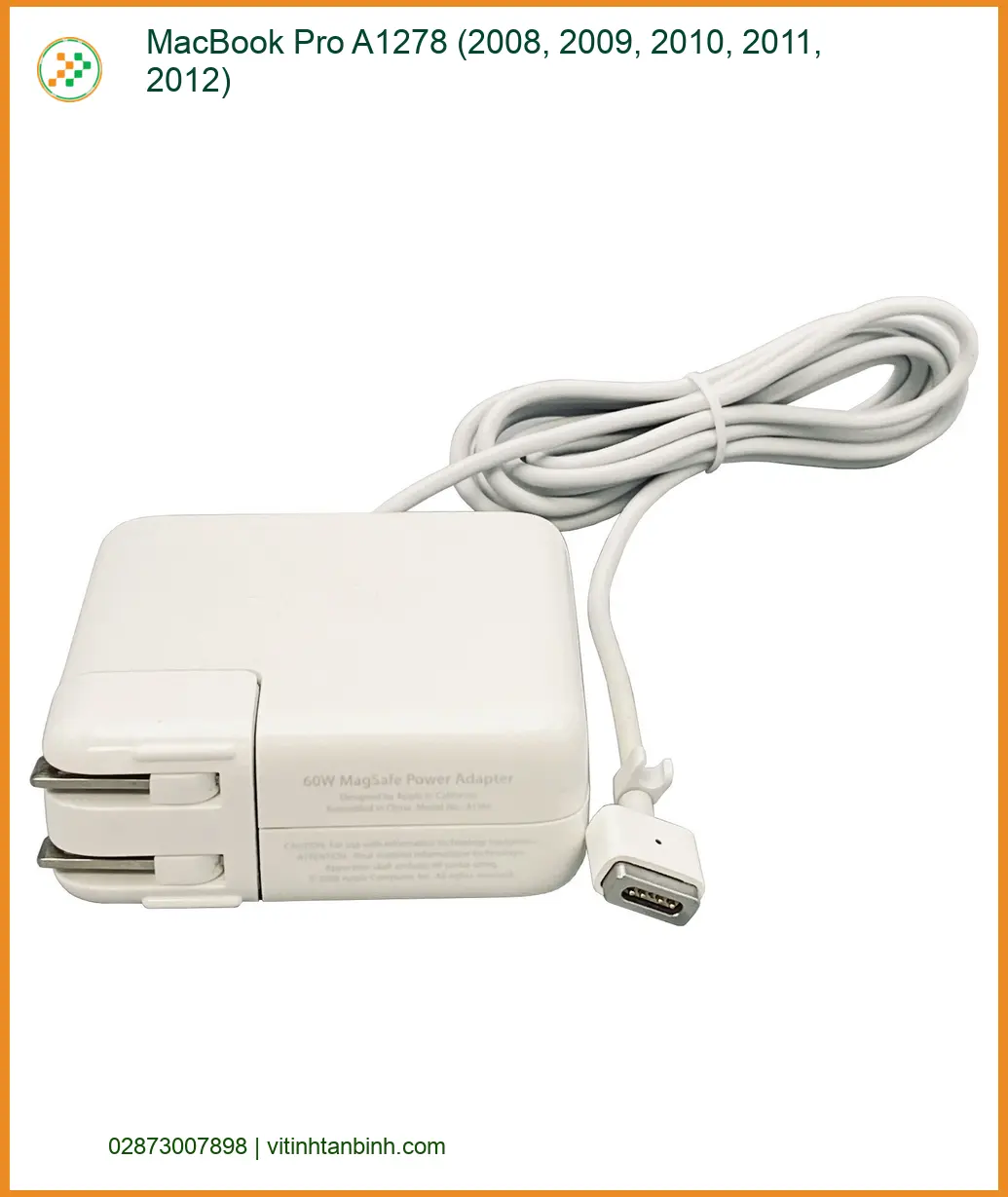 Sạc Laptop APPLE MacBook Pro A1278 - Nhanh Chóng | Giá Tốt TPHCM