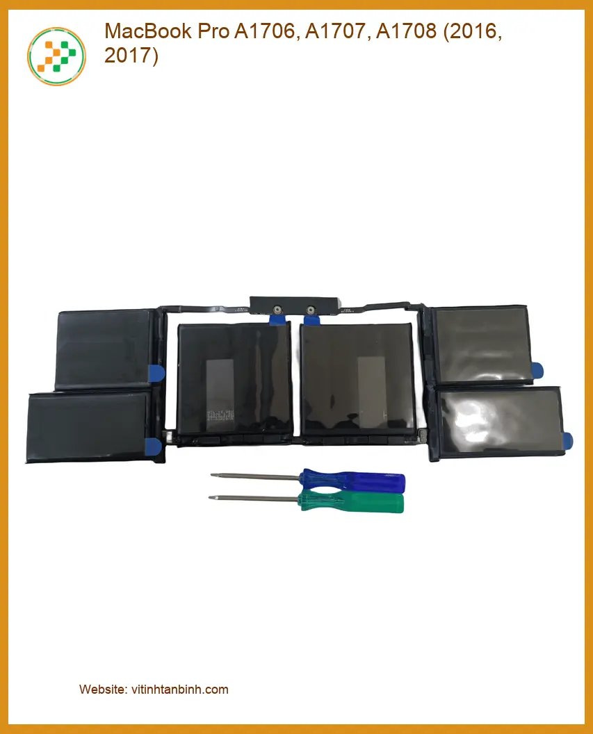Pin Laptop APPLE MacBook Pro A1706 A1707 A1708 - Thay Lấy Liền Tân Bình Giá Rẻ