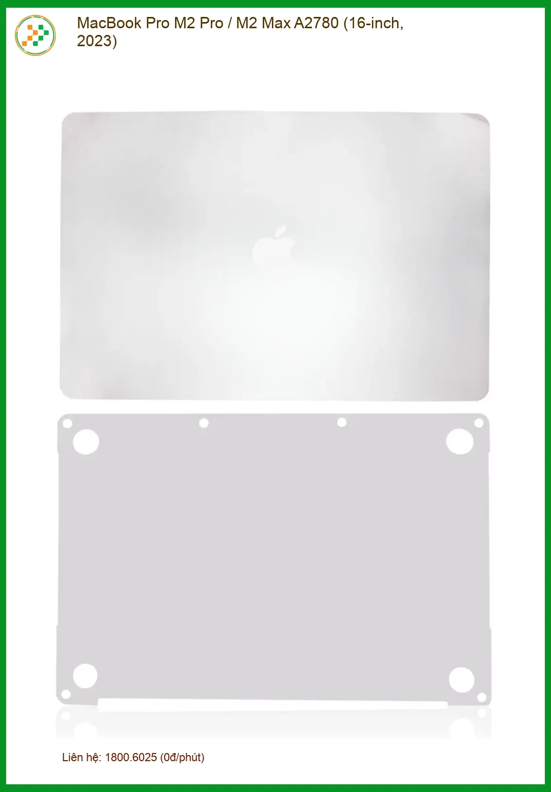 Vỏ Laptop MacBook Pro M2 / Max A2780 - Thay Lấy Ngay Tại Cửa Hàng Giá Tốt HCM