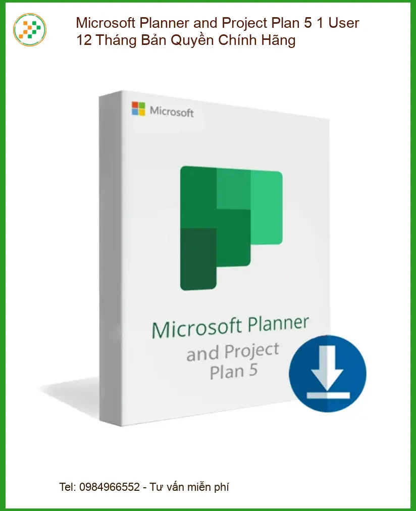 Office Bản Quyền Microsoft Planner Project Plan 5 - Mua Ngay Giá Tốt Tân Bình
