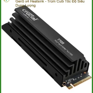 Ổ Cứng SSD Crucial T705 4TB M.2 NVMe - Lắp Đặt Nhanh | Giá Tốt TPHCM