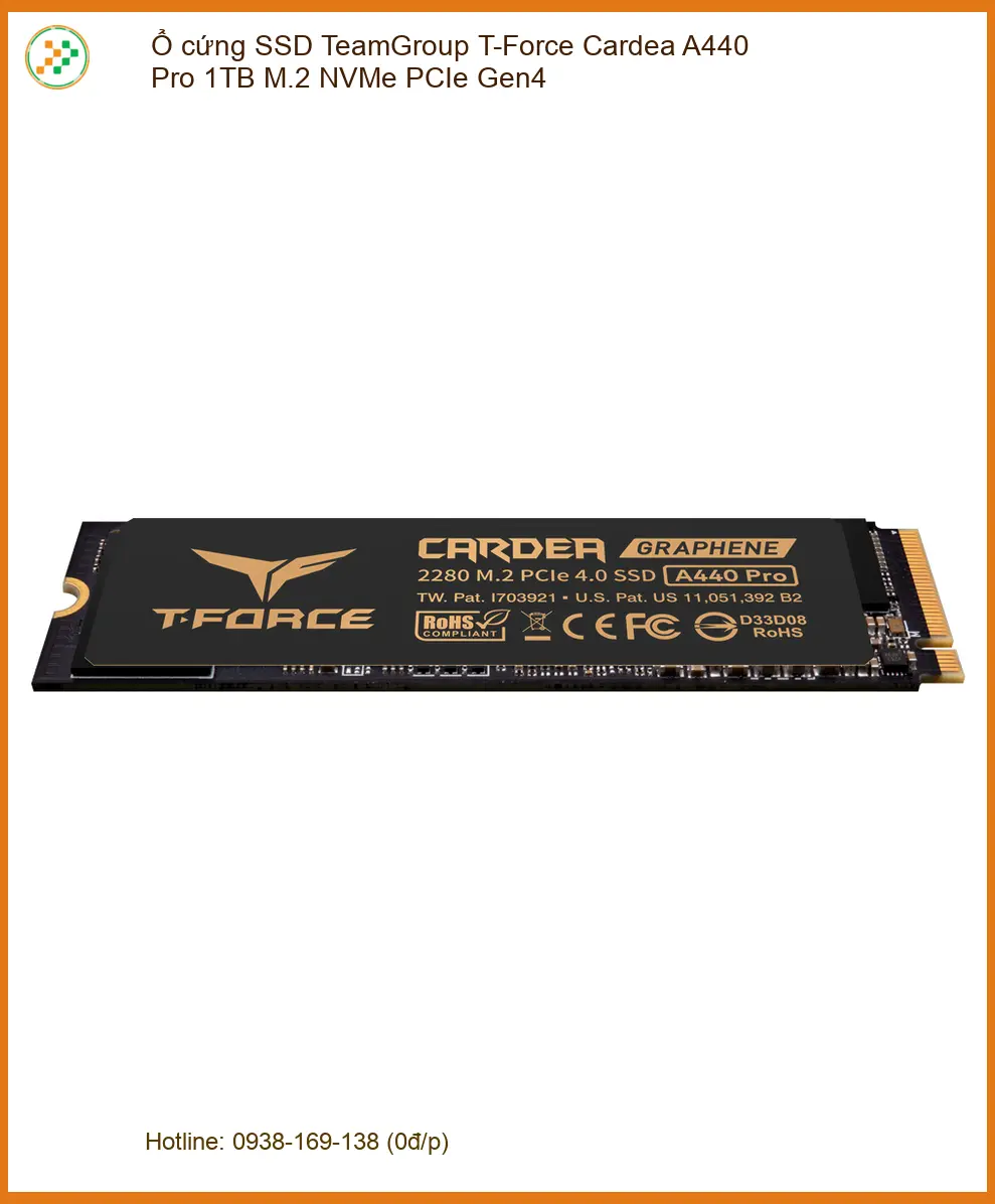 Ổ Cứng SSD 1TB M.2 NVMe PCIe Gen4 TeamGroup - Lắp Đặt Tận Nơi TPHCM