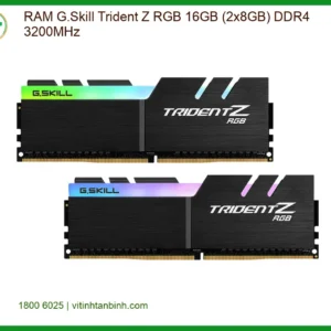RAM G.Skill Trident Z RGB 16GB (2x8GB) DDR4 3200MHz - Nâng Cấp PC Laptop Giá Rẻ TPHCM