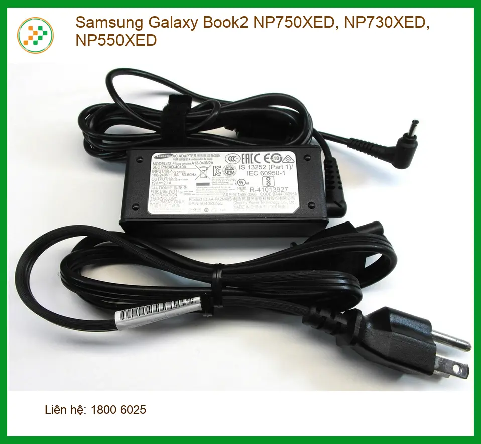 Sạc Laptop Samsung Galaxy Book2 - Trung Tâm Tân Bình, Giá Rẻ Nhất