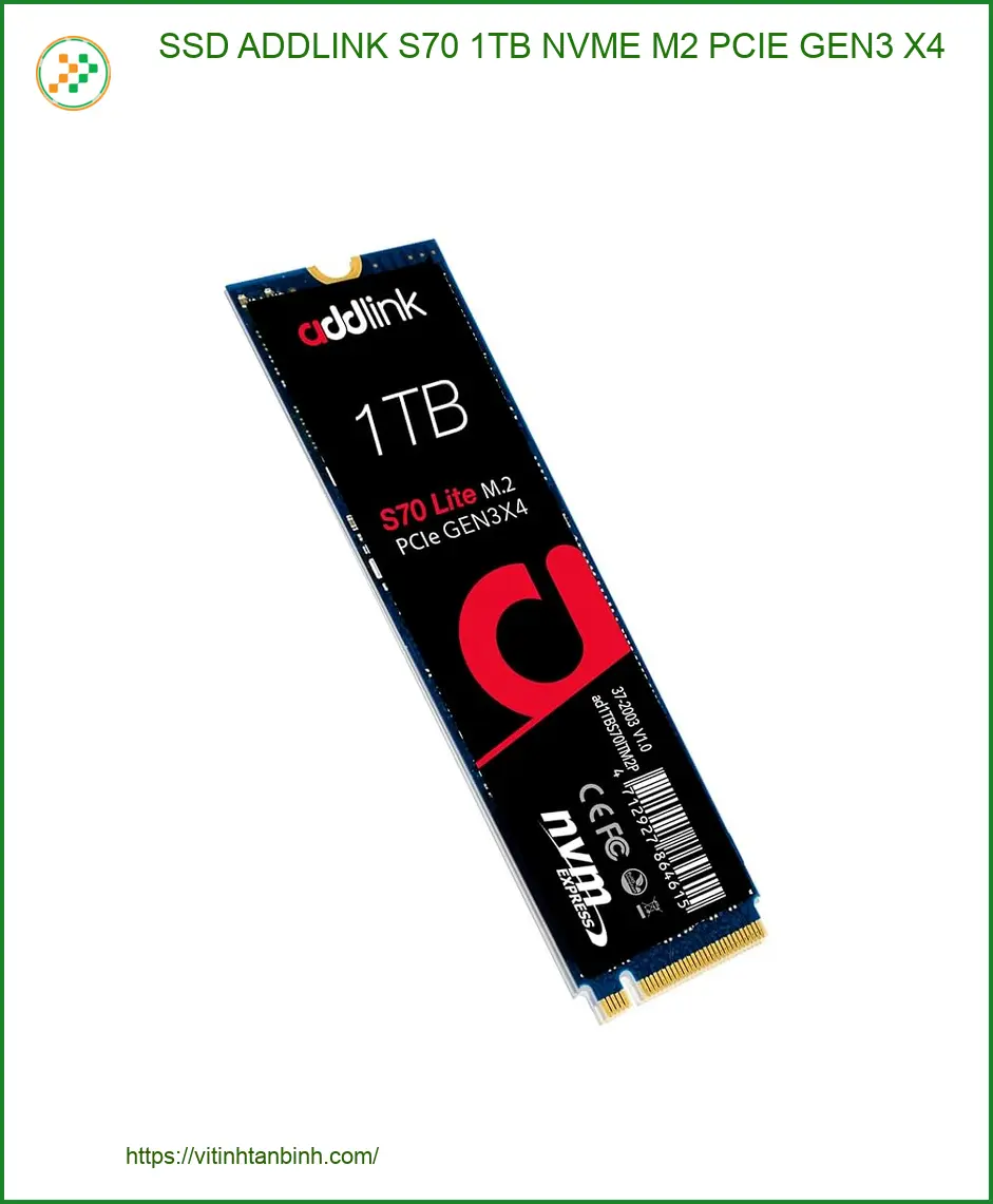 Ổ cứng SSD ADDLINK S70 1TB - Nâng cấp Laptop TPHCM | Lắp Đặt Tận Nơi Giá Rẻ