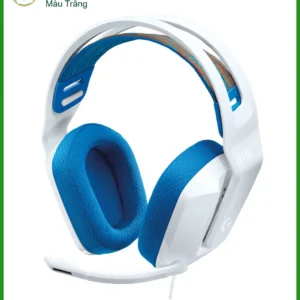 Tai nghe gaming Logitech G335 Wired White - Cửa hàng Tân Bình, giao nhanh TPHCM
