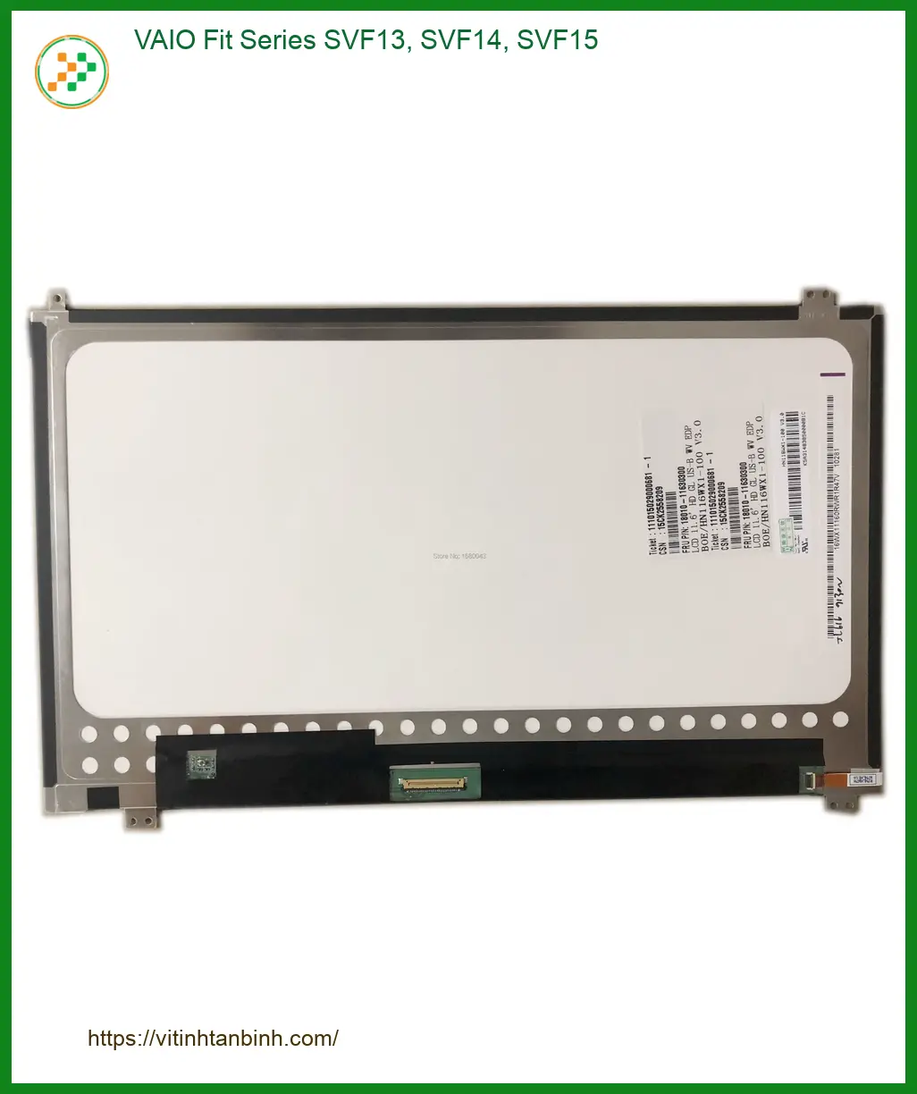 Màn hình Laptop VAIO Fit - Thay Màn Hình Tận Nơi TPHCM Nhanh