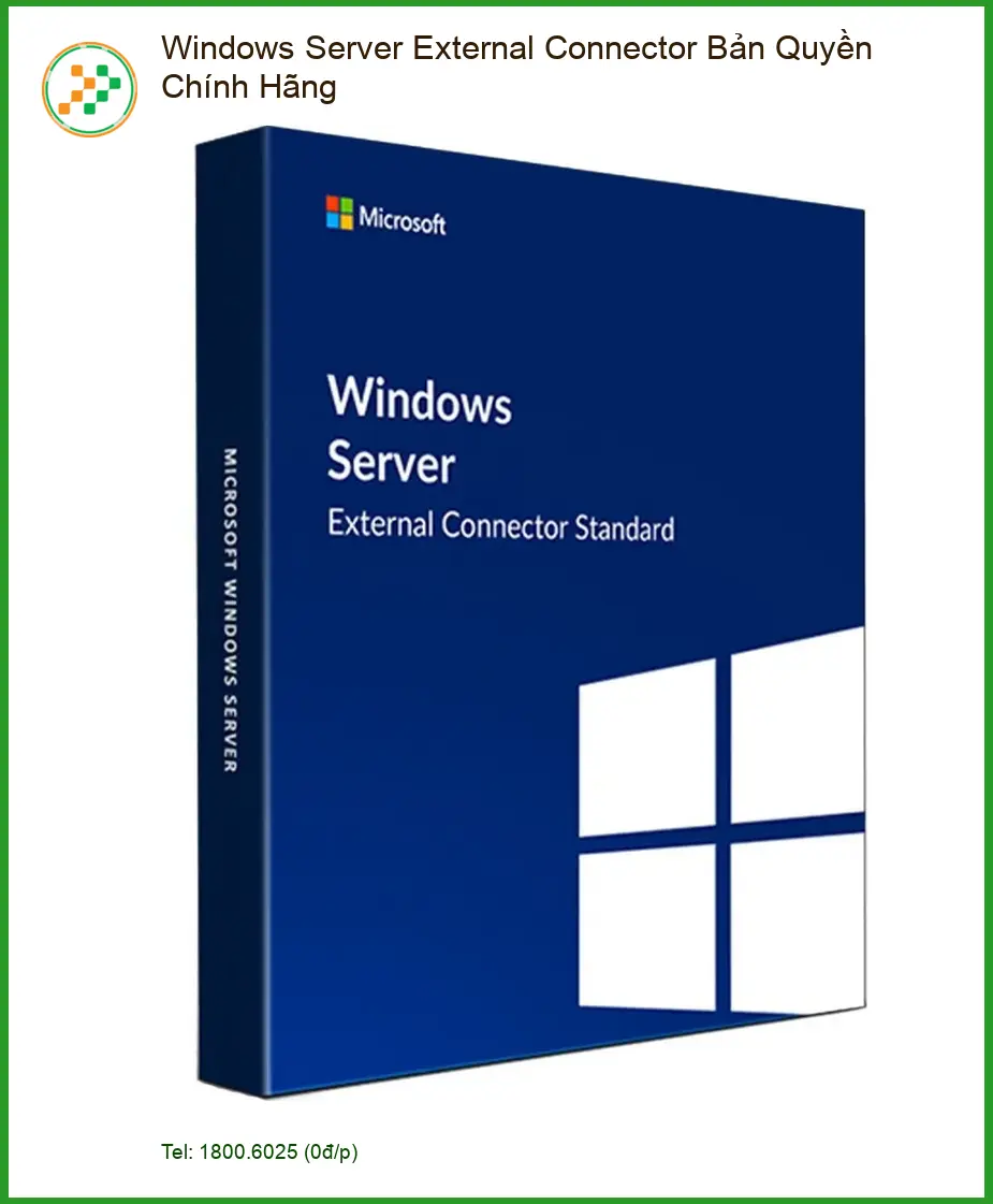 Windows Bản Quyền Server External Connector Chính Hãng - Giá Rẻ | Tại TPHCM
