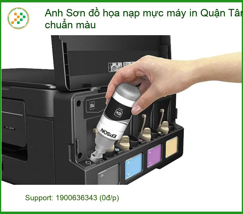 Nạp Mực Máy In Anh Sơn đồ họa Q.Tân Bình - Công ty xử lý gấp