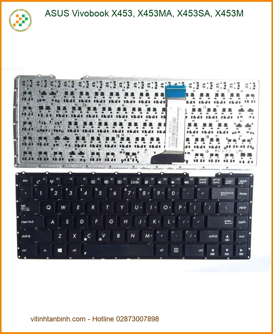 Bàn phím Laptop ASUS Vivobook X453 X453MA X453SA X453M - Cửa hàng Linh kiện Giá tốt Lấy liền