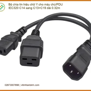 Bộ Chia Nguồn Y C14-C13+C19 PDU Máy Chủ - Nơi Bán Giá Rẻ, Có Sẵn TPHCM