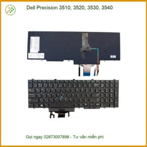 Bàn phím Dell Precision 3510-3540 - Chính hãng, Có sẵn TPHCM, Lấy ngay