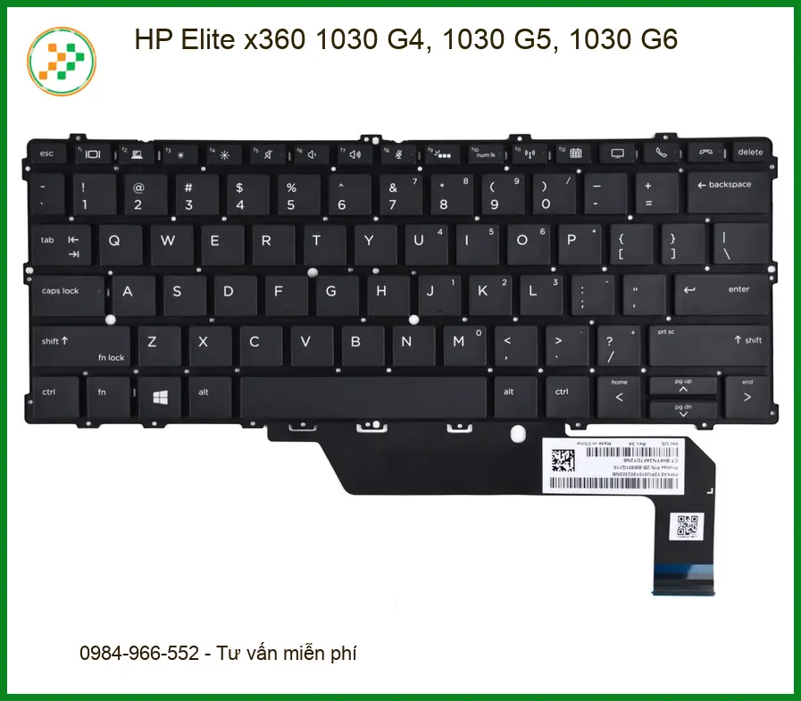 Bàn phím Laptop HP Elite x360 1030 G4 G5 G6 - Sẵn Hàng | Lấy Ngay | Giá Rẻ TPHCM