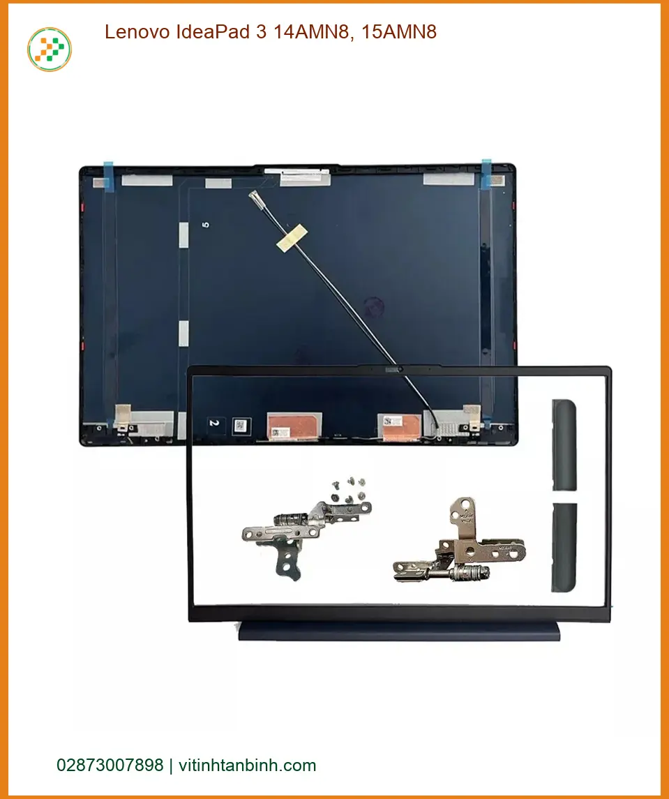 Vỏ Laptop LENOVO IdeaPad 3 14AMN8, 15AMN8 - Linh kiện chính hãng - Có sẵn TPHCM