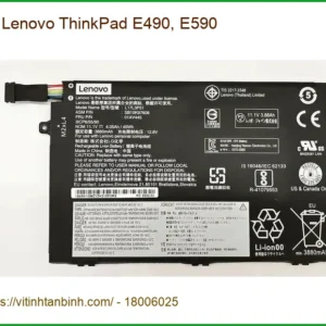 Pin Laptop Lenovo ThinkPad E490 E590 - Kho linh kiện Chính hãng | Lấy ngay TPHCM