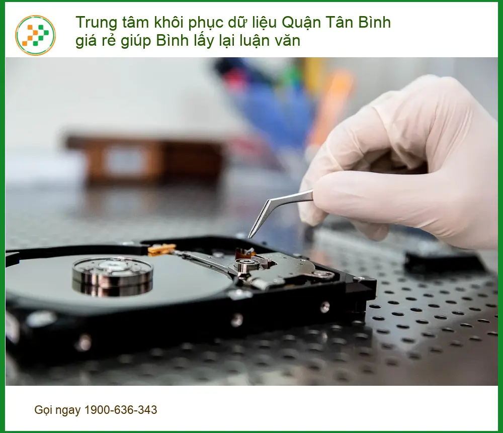 Khôi Phục Dữ Liệu Quận Tân Bình - Lấy lại luận văn cấp tốc