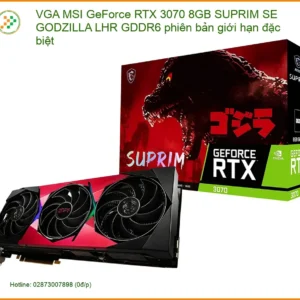 Card Màn Hình MSI RTX 3070 8GB GODZILLA LHR - Kho linh kiện Chính hãng Giá tốt
