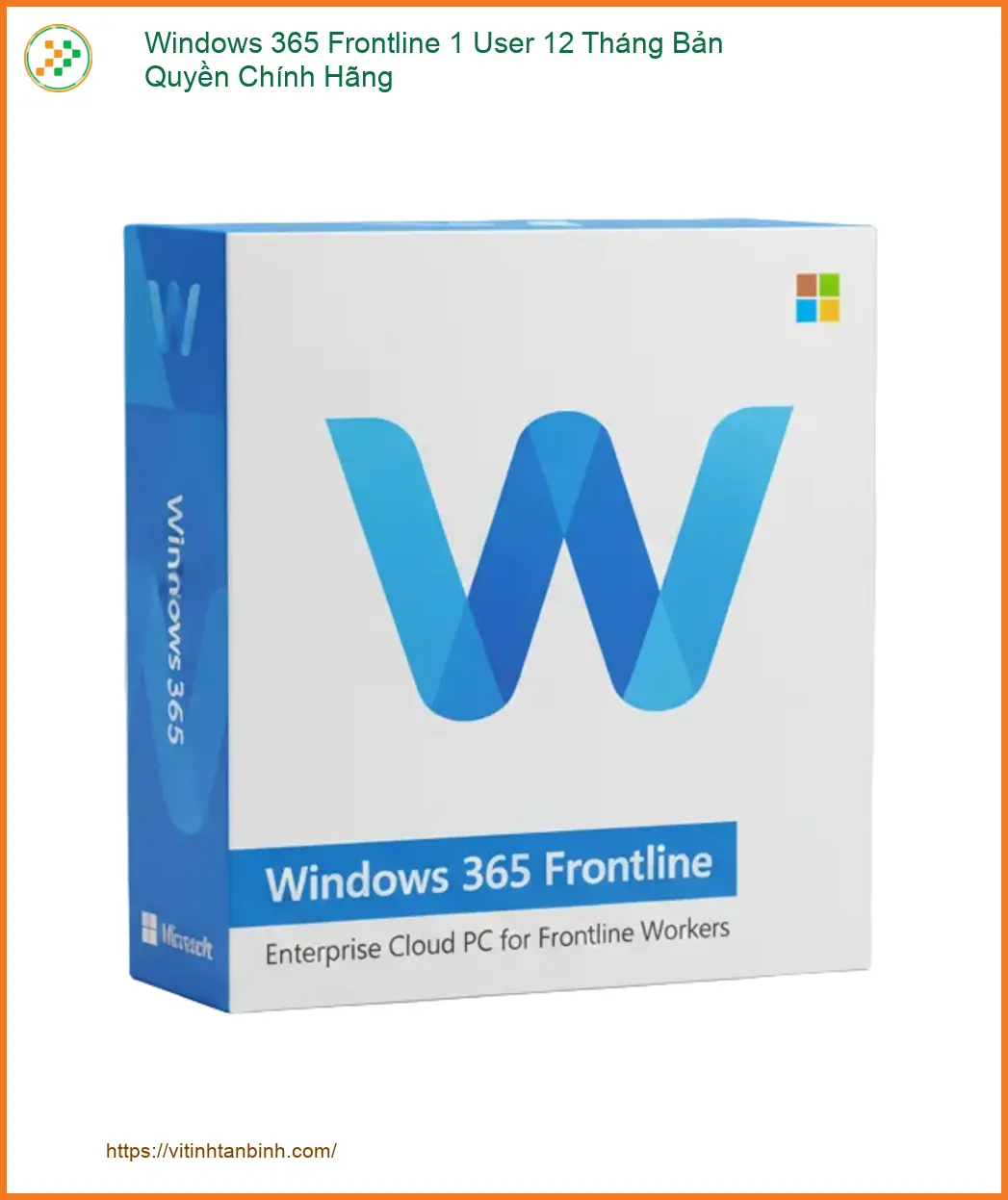 Windows Bản Quyền 365 Frontline 1 User 12 Tháng - Nơi Bán Giá Rẻ Uy Tín