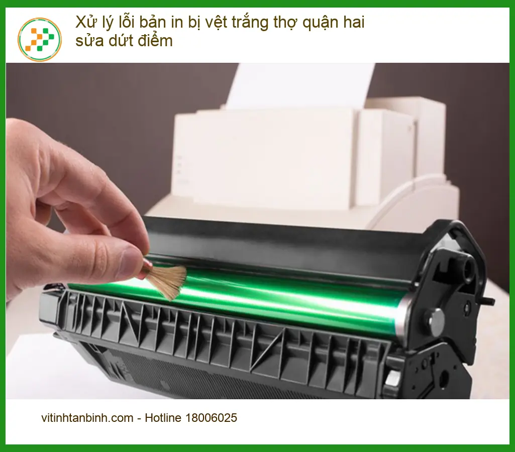 Sửa Máy In Lỗi Bản In Vệt Trắng Quận 2 - Trung Tâm Khắc Phục Nhanh