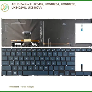 Bàn phím Laptop ASUS Zenbook UX8402 Thay thế Chính hãng - Sẵn hàng TPHCM