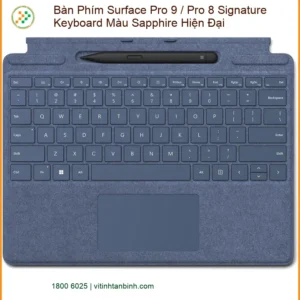 Bàn Phím Surface Pro 9 / 8 Signature Màu Sapphire - Sẵn hàng lấy liền TPHCM