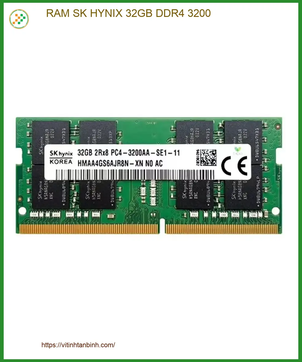 Ram Laptop SK HYNIX 32GB DDR4 3200 - Kho linh kiện chính hãng TPHCM