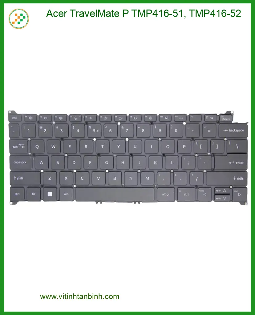 Bàn phím ACER TravelMate P TMP416-51/52 - Chính hãng, Sẵn kho Tân Bình