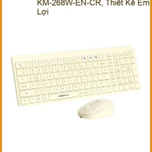 Bàn Phím Chuột Bluetooth MicroPack KM-268W - Cửa hàng PC Có sẵn Giá rẻ TPHCM