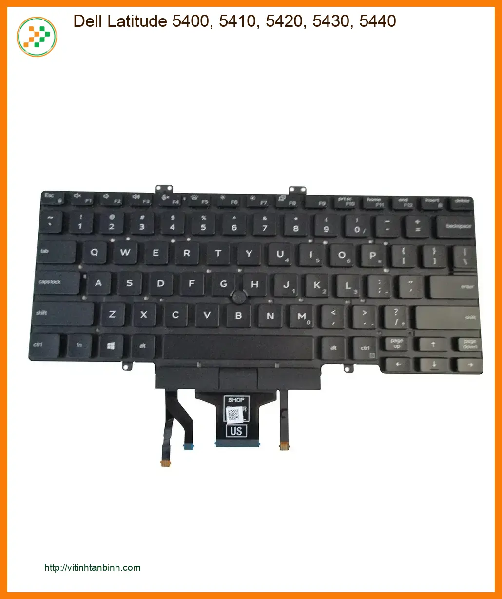 Bàn phím Laptop Dell Latitude 5400 5410 5420 5430 5440 - Hàng Chính Hãng Giá Rẻ Sẵn Kho