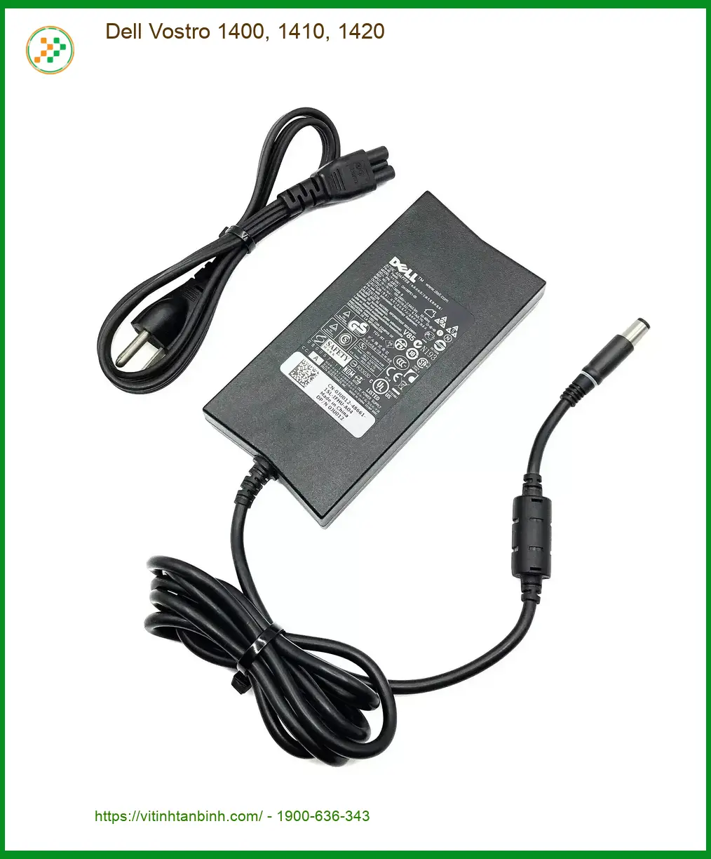 Sạc Laptop DELL Vostro 1400, 1410, 1420 - Chính hãng, có sẵn TPHCM