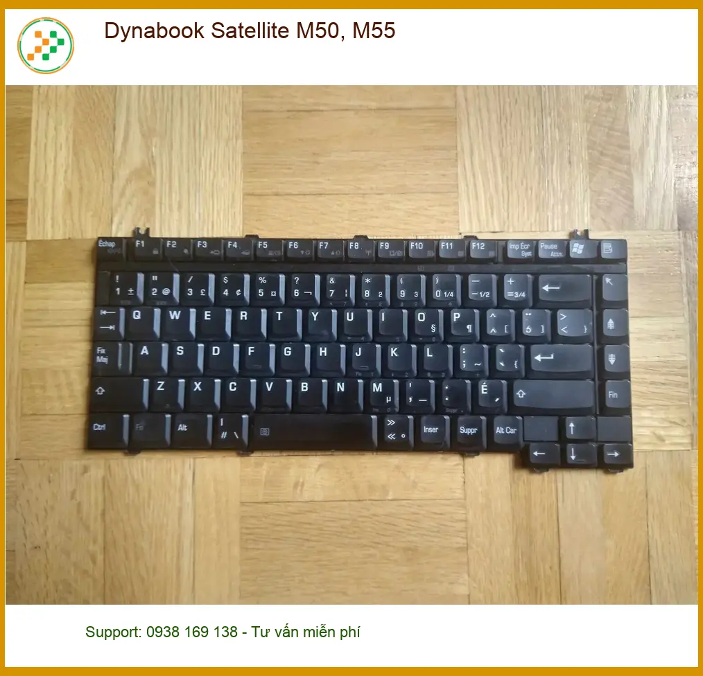 Bàn phím Laptop Dynabook Satellite M50 M55 - Kho Linh Kiện Zin Bóc Máy TPHCM