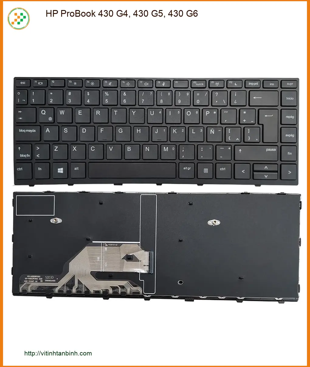 Bàn phím Laptop HP ProBook 430 G4, G5, G6 - Linh kiện thay thế Sẵn hàng TPHCM