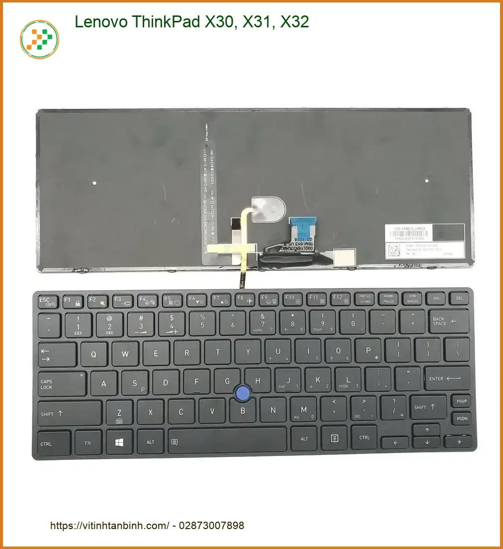 Bàn phím Laptop LENOVO ThinkPad X30 X31 X32 - Sẵn hàng Lấy ngay TPHCM