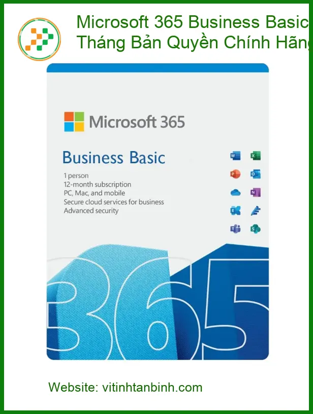 Office 365 Business Basic Bản Quyền - Key Sẵn Hàng - Lấy Ngay TPHCM