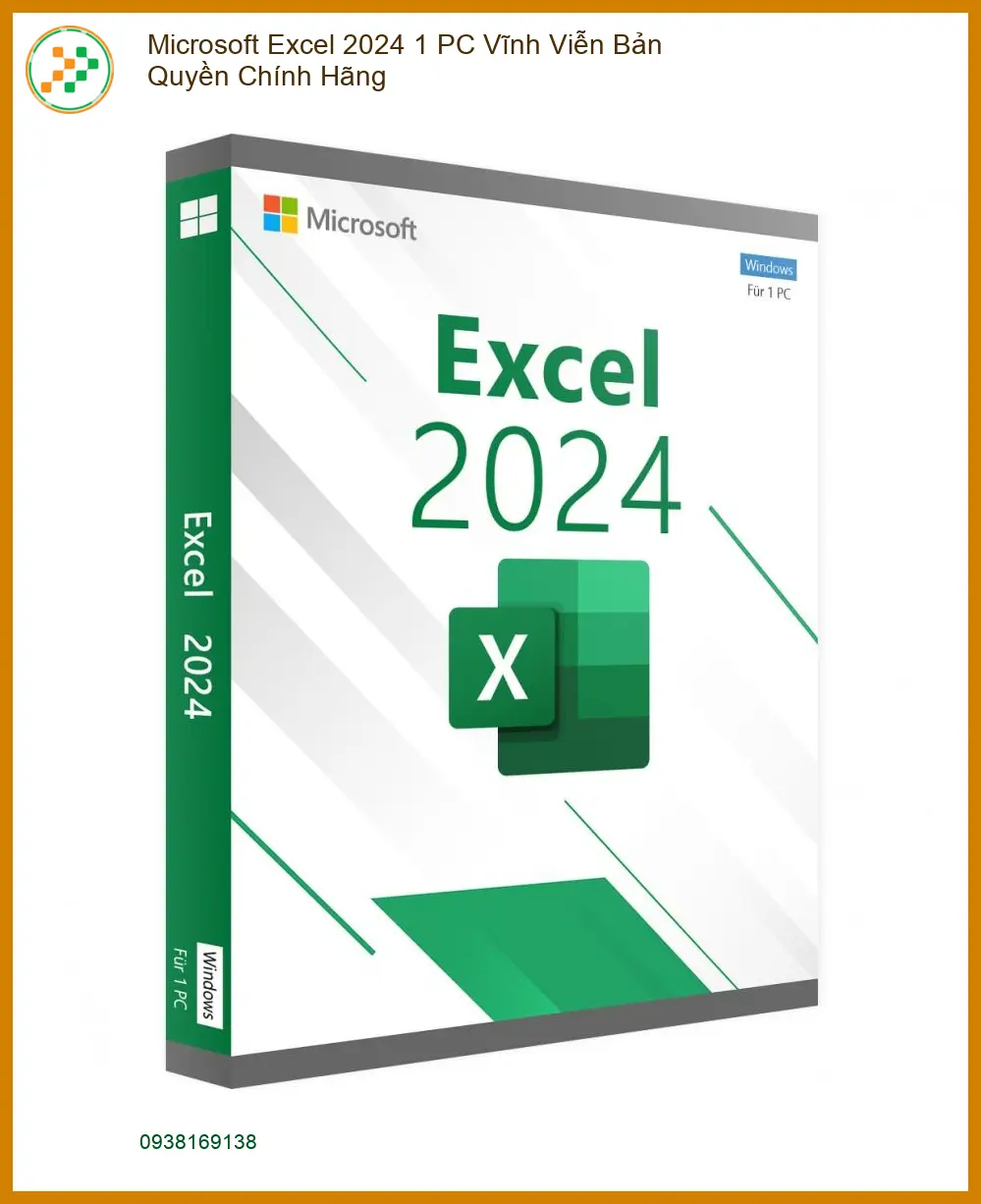 Office Bản Quyền Microsoft Excel - Chính hãng | Lấy ngay TPHCM