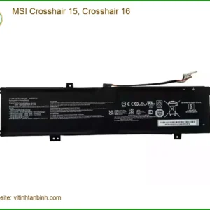 Pin Laptop MSI Crosshair 15, 16 - Cửa hàng linh kiện Laptop MSI uy tín TPHCM