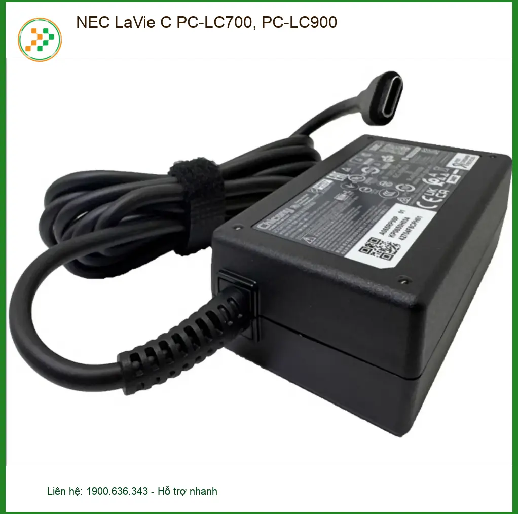 Sạc Laptop Nec LaVie C - Chính hãng, Kho linh kiện Sẵn hàng TPHCM